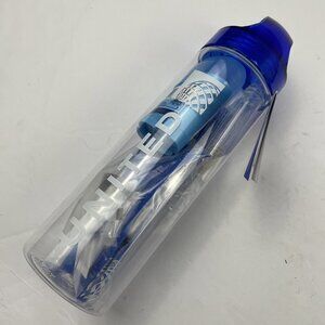 United Airlines Water Bottle Tumbler Amenity Kit BPA FREE Twist Top
